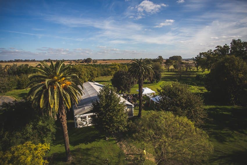 Vista aérea de Estancia Ricardo Francisco